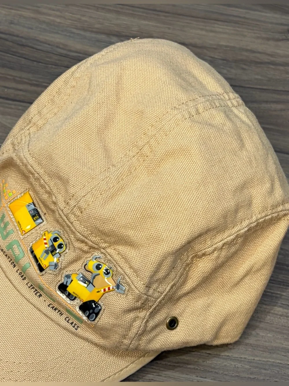 Disney Store Pixar Wall-E Canvas Hat Yourh Size Small/Medium Adjustable